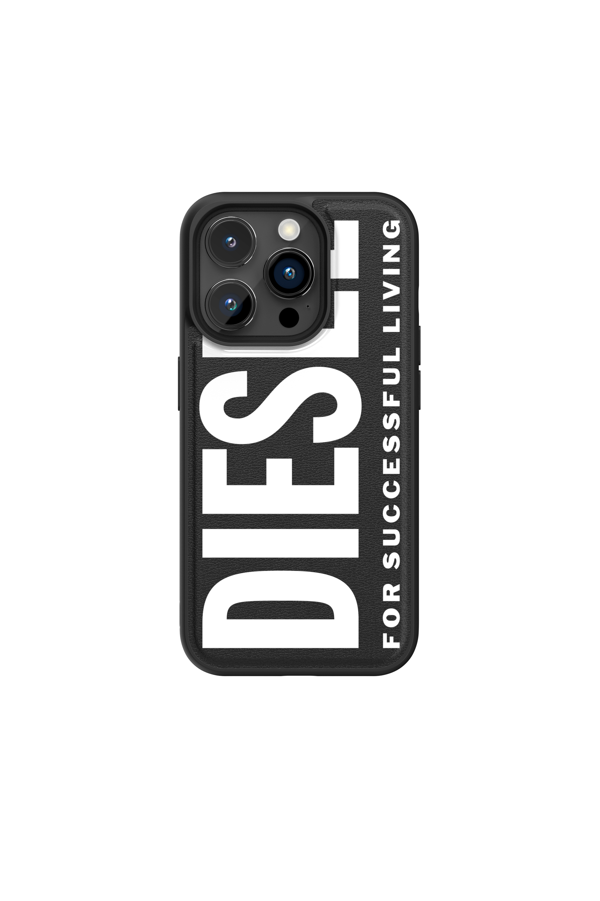 Diesel - 54166 MOULDED CASE, Unisex's Moulded case cover iP15 Pro in Black - 2