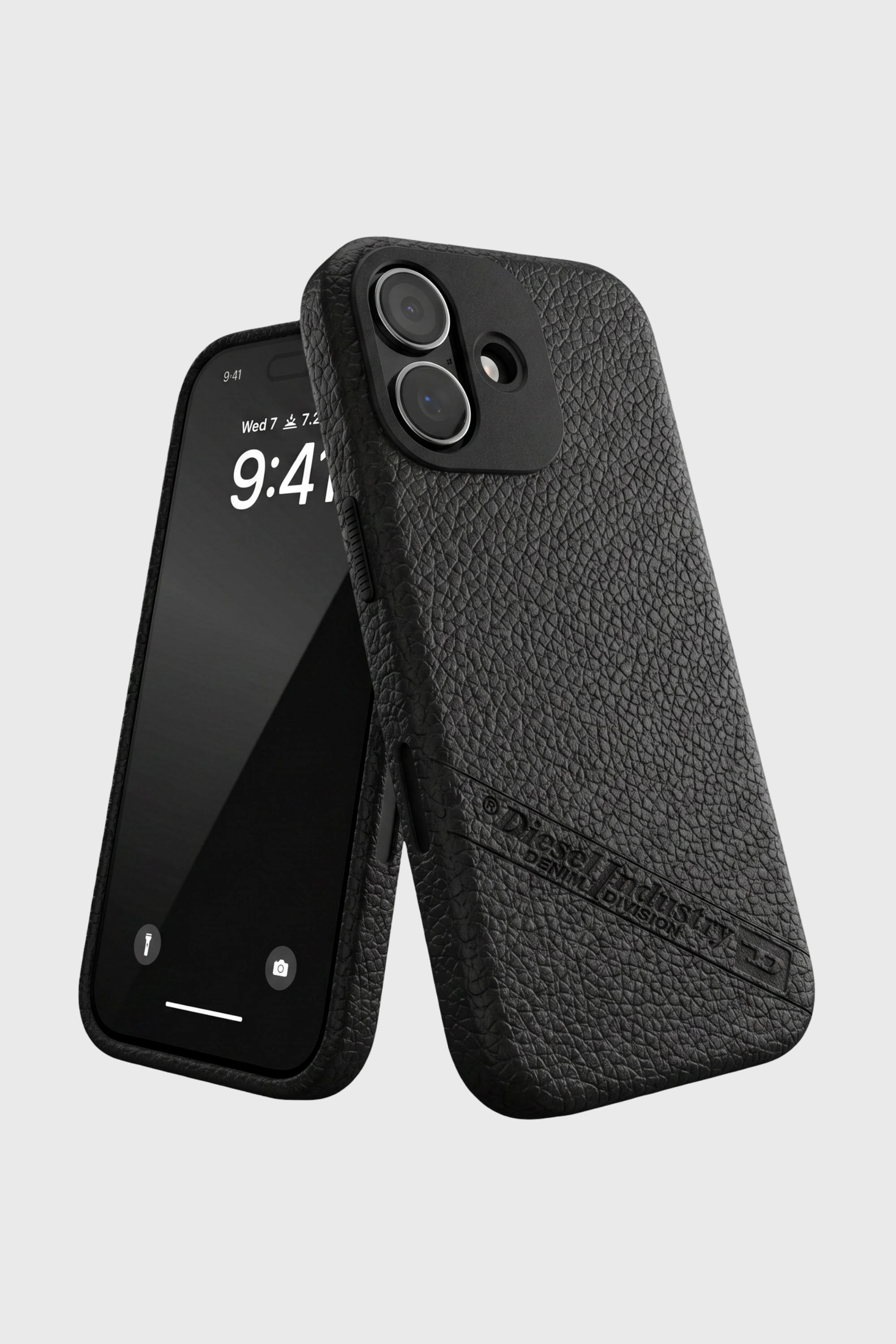 Diesel - 60640 MOULDED CASE, Unisex's Flag D case with MagSafe for iPhone 17 in Black - 6