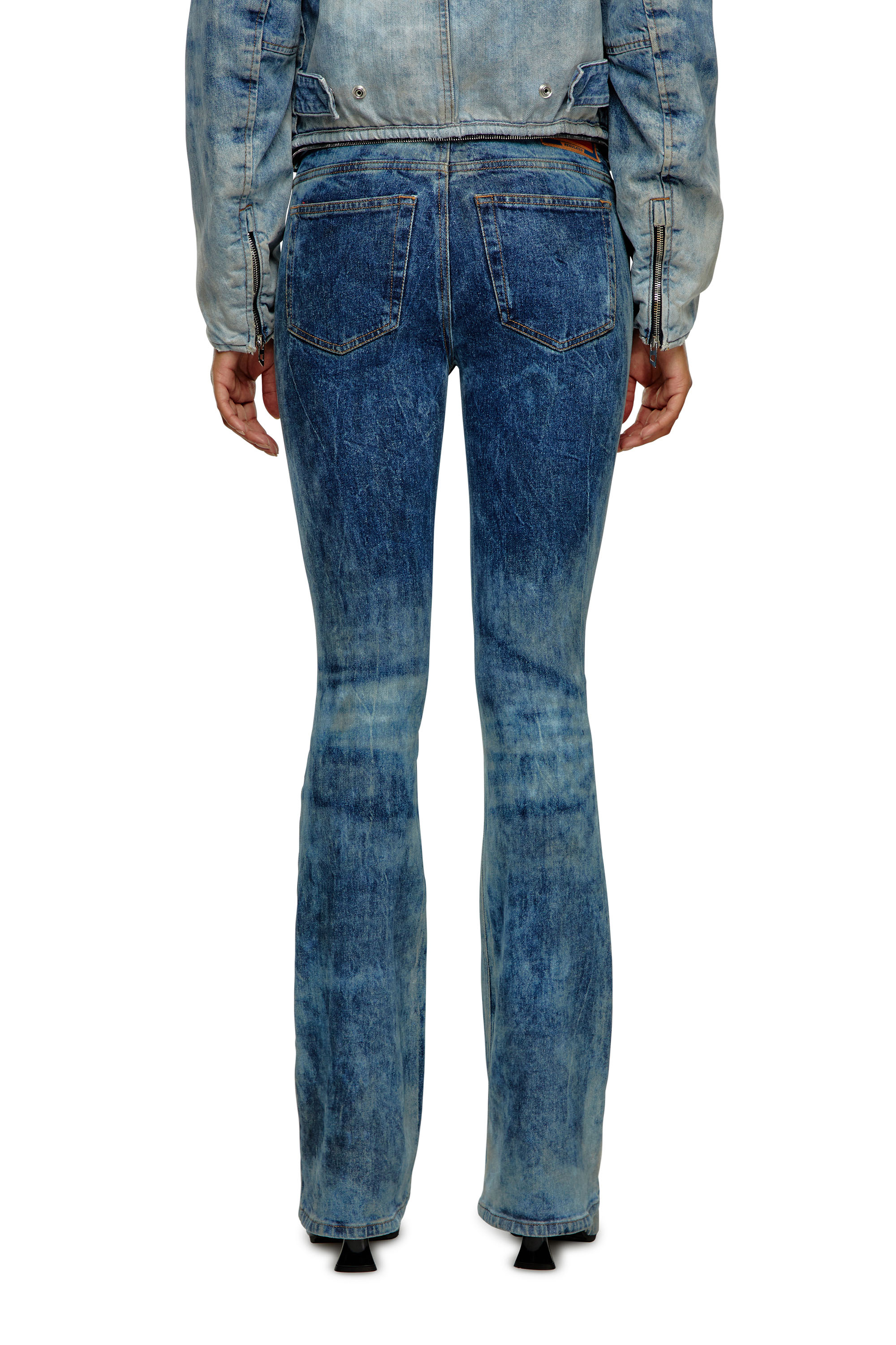 Diesel - Woman Bootcut and Flare Jeans 1969 D-Ebbey 0PGAL, Dark Blue - Image 3