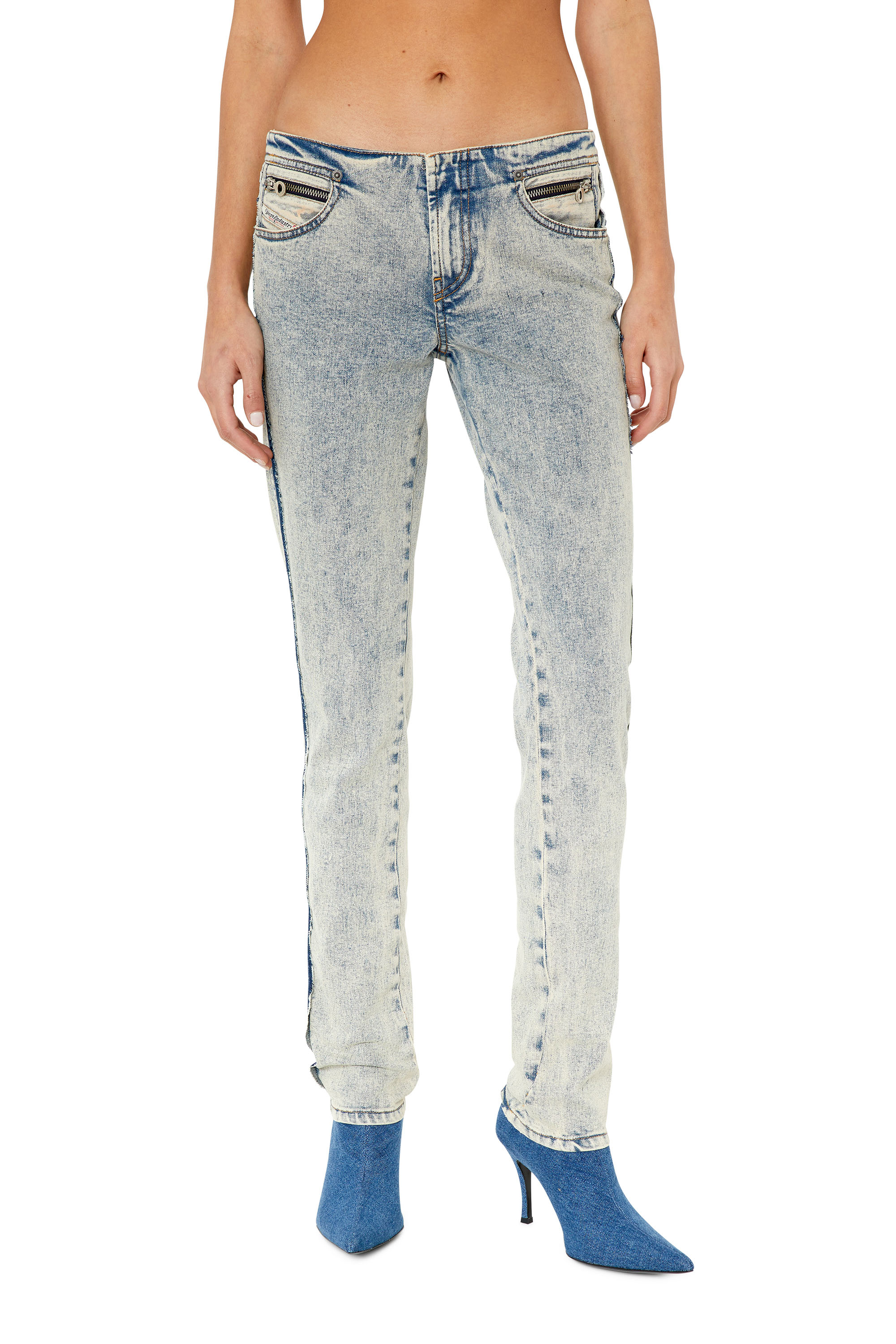Diesel - Skinny Jeans D-Tail 09F12, Medium blue - Image 1