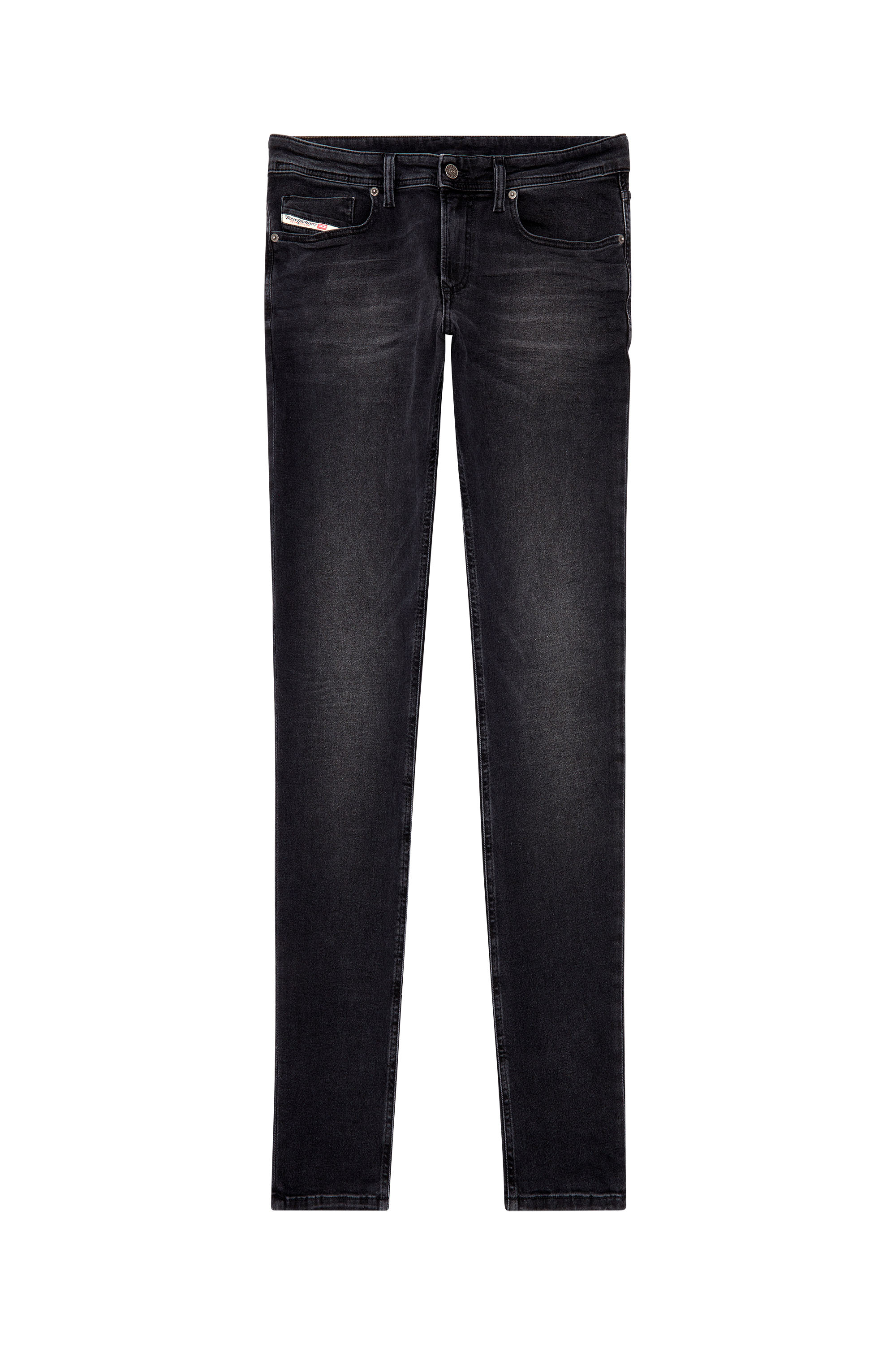 Diesel - Man Skinny Jeans 1979 Sleenker 0PFAS, Black/Dark grey - Image 3
