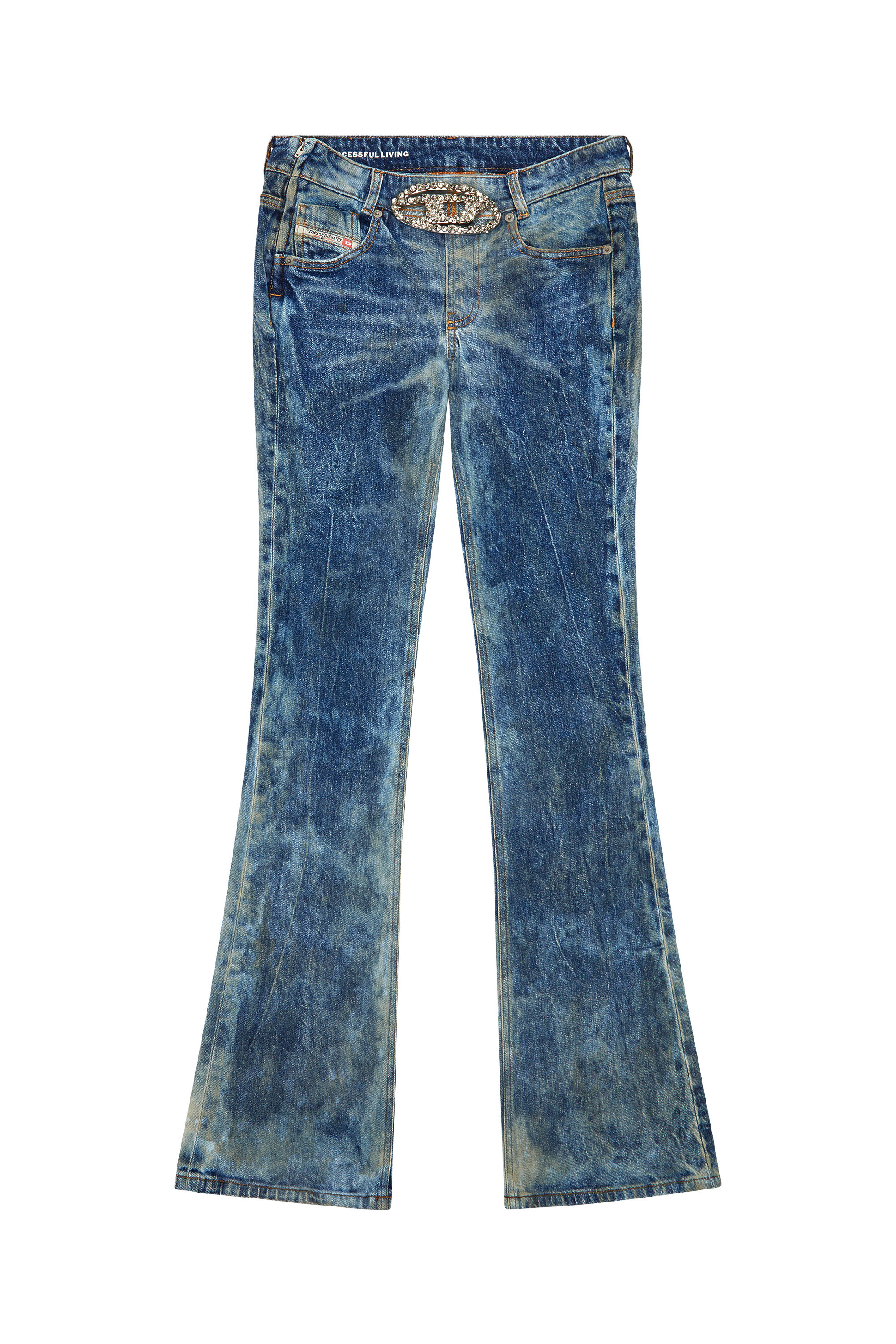 Diesel - Woman Bootcut and Flare Jeans 1969 D-Ebbey 0PGAL, Dark Blue - Image 5