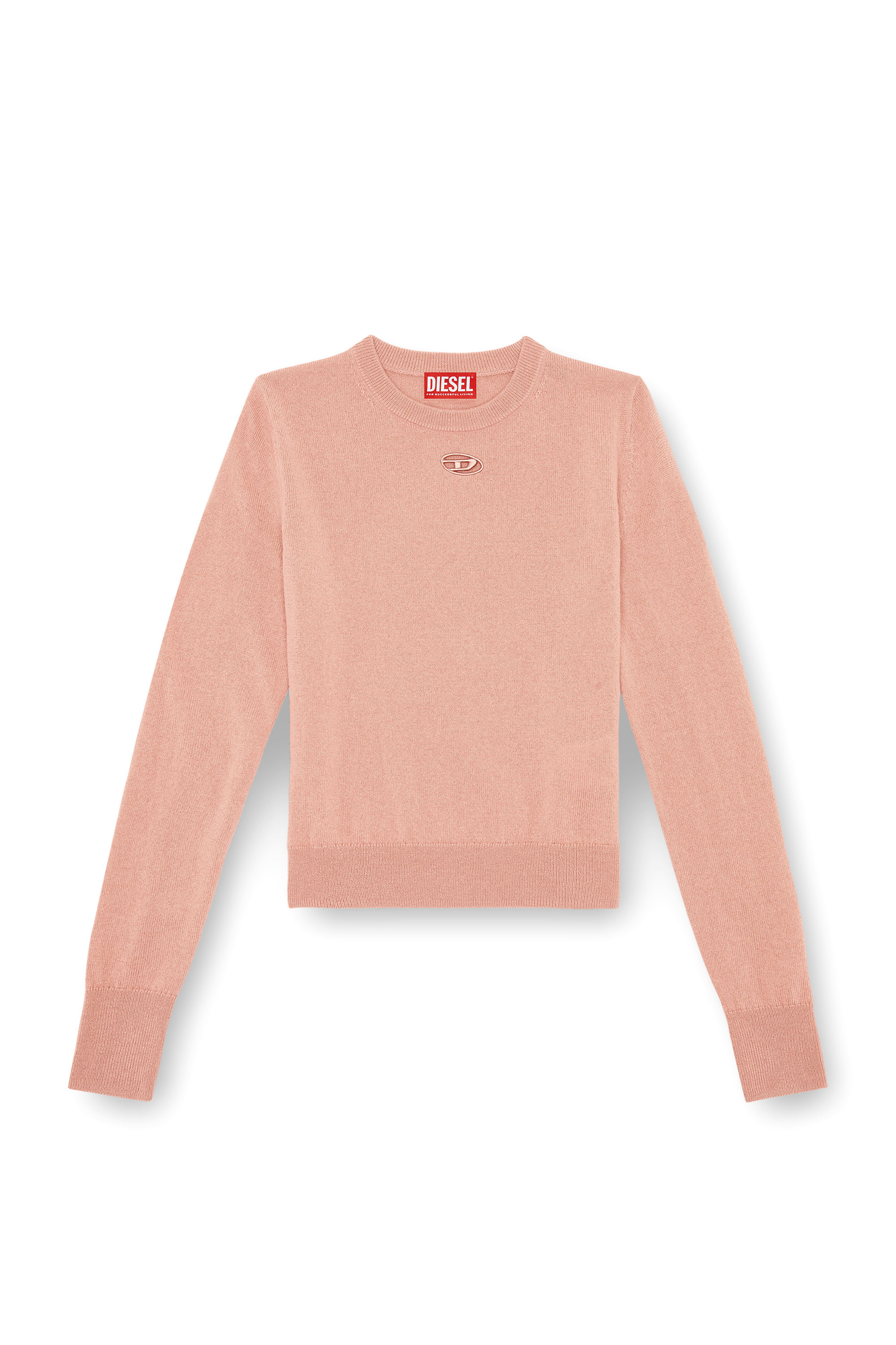 Diesel - M-AREESAX, Woman Wool and cashmere top in Pink - Image 5