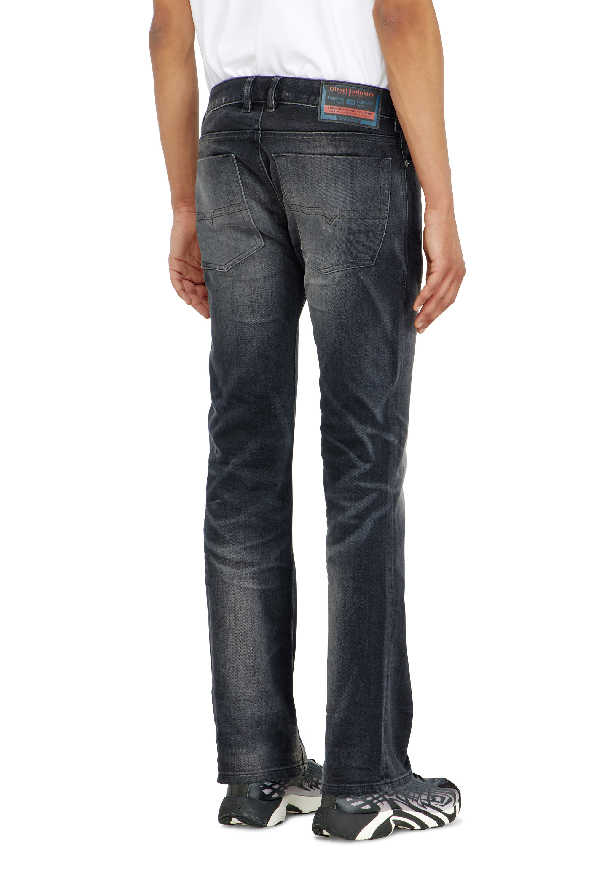 Diesel - Man's Bootcut Jeans 2007 Zatiny 09P38, Black/Dark grey - 5