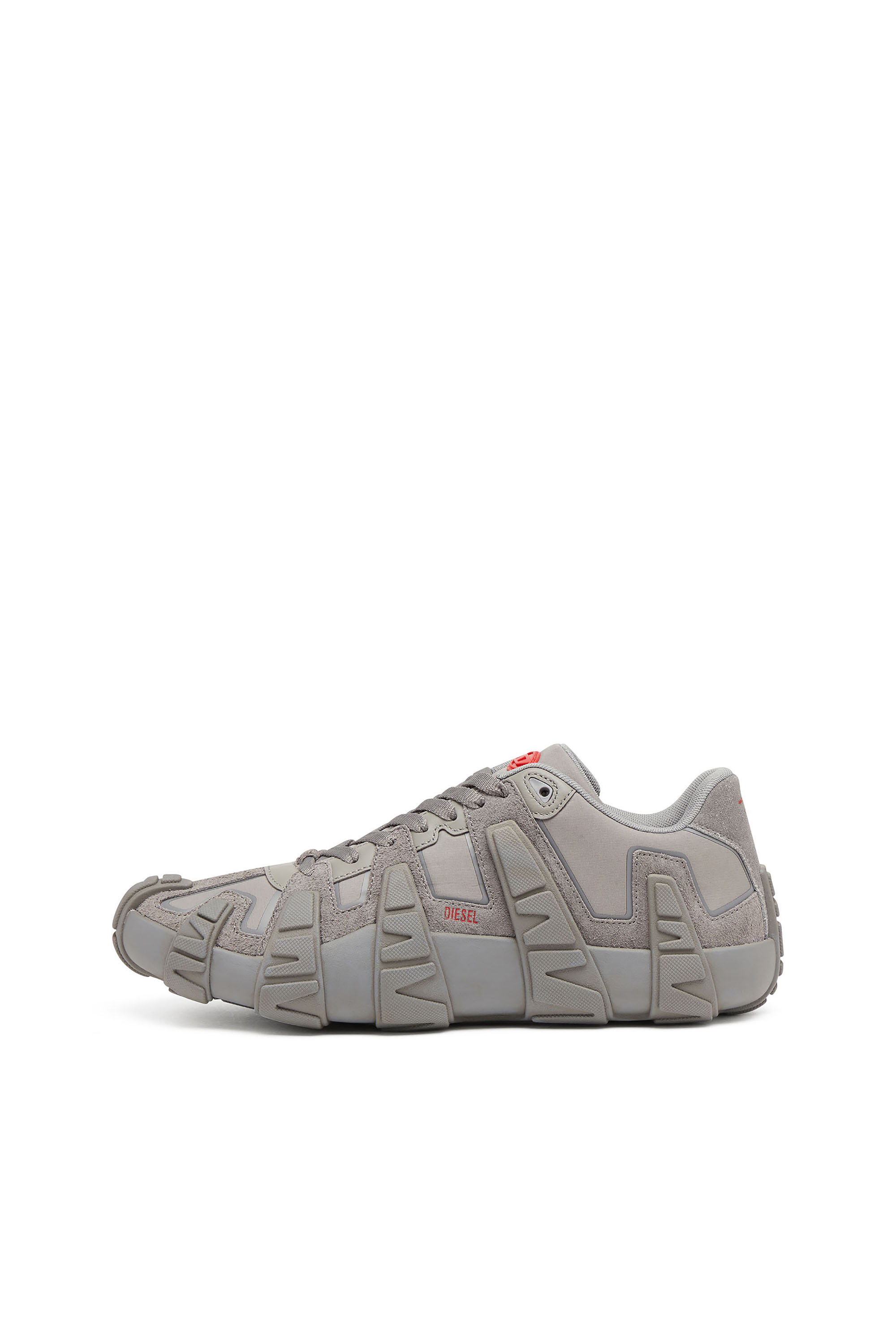 Diesel - S-D-GRIFFE LOW, Man's S-D-Griffe - Nylon sneakers in Grey - 2