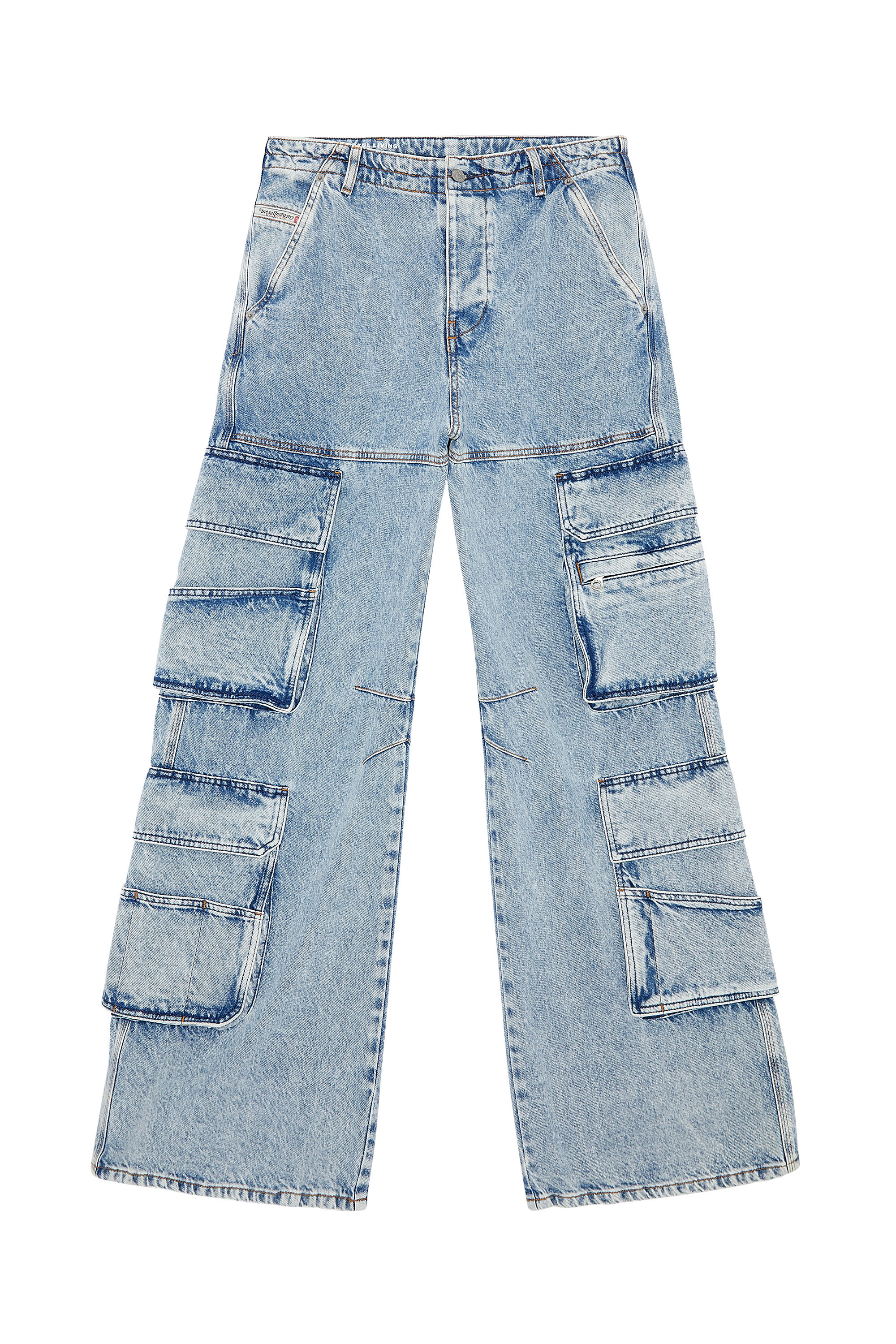 Diesel - Straight Jeans 1996 D-Sire 0NJAA, Light Blue - Image 3