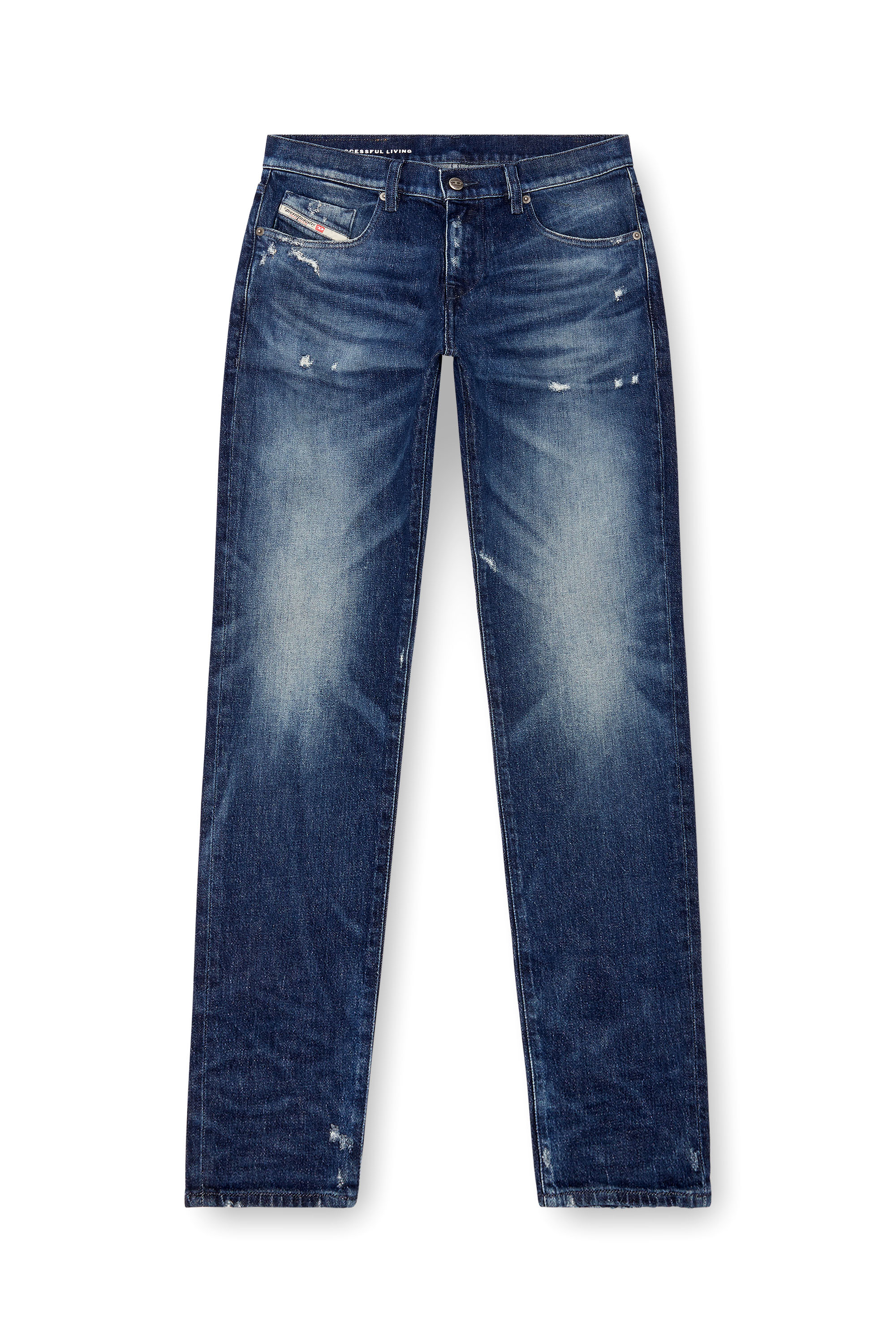 Diesel - Man Slim Jeans 2019 D-Strukt 09J56, Dark Blue - Image 5
