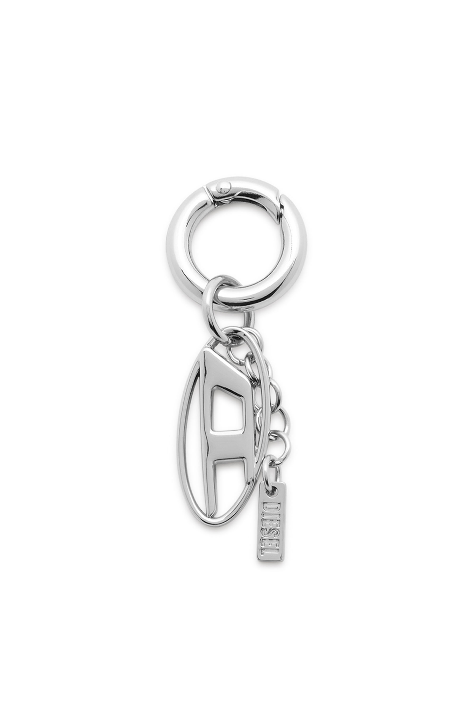 Diesel - CHARM-OVAL D, Unisex's Charm with Oval D charm in Silver - 1