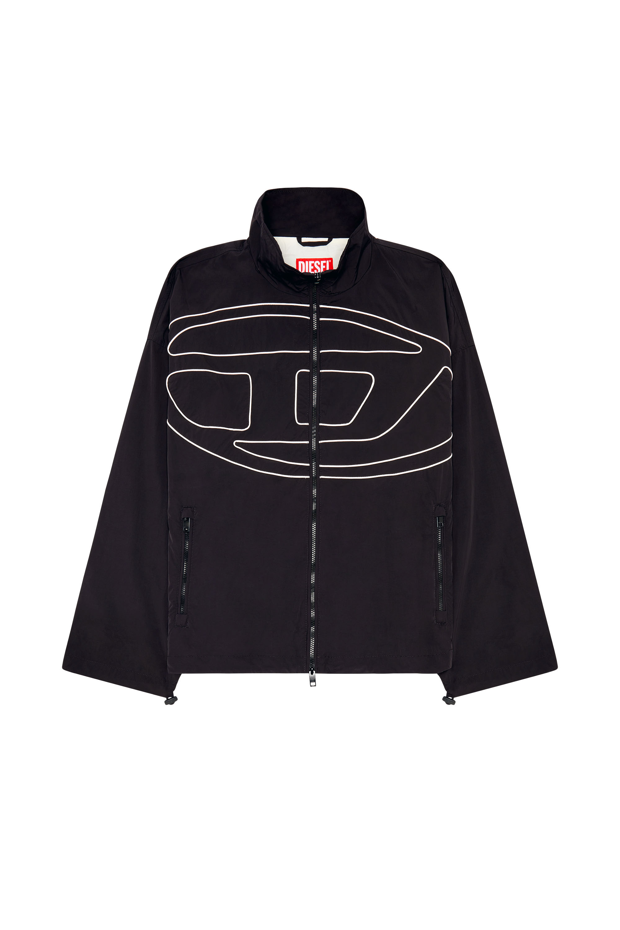 Men's Taslan jacket with piped Oval D | J-VATEL Diesel