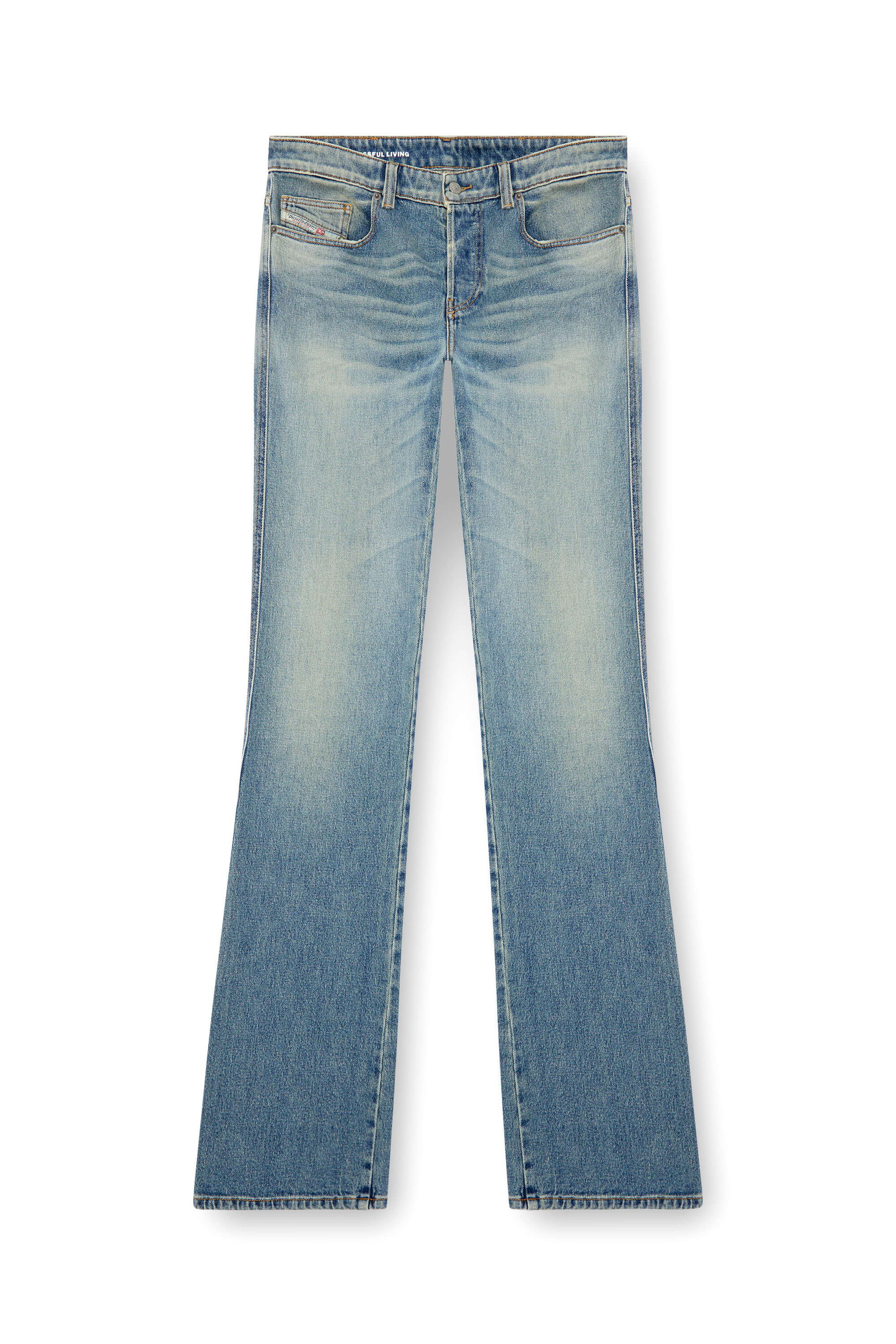 Diesel - Bootcut Jeans 1998 D-Buck 09J55, Light Blue - Image 3