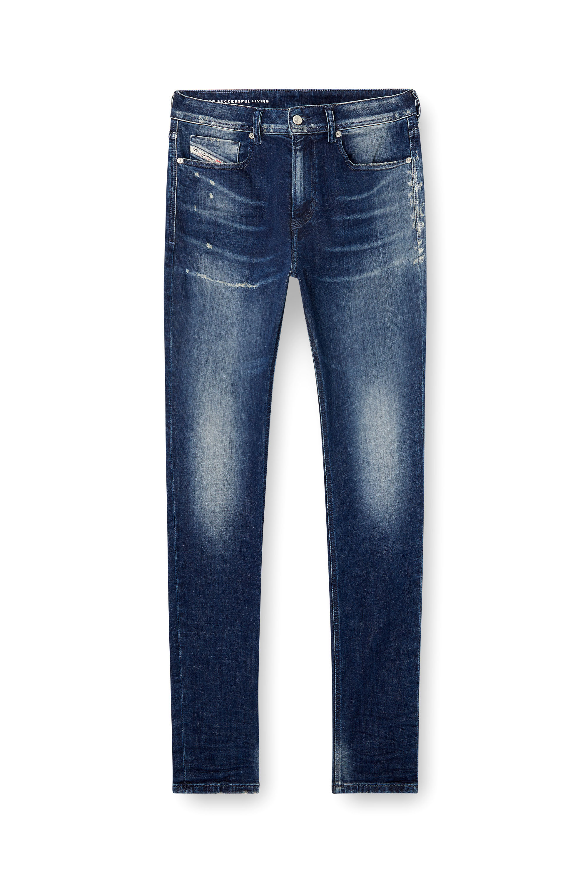Diesel - Man's Skinny Jeans 1979 Sleenker 09L97, Dark Blue - 2