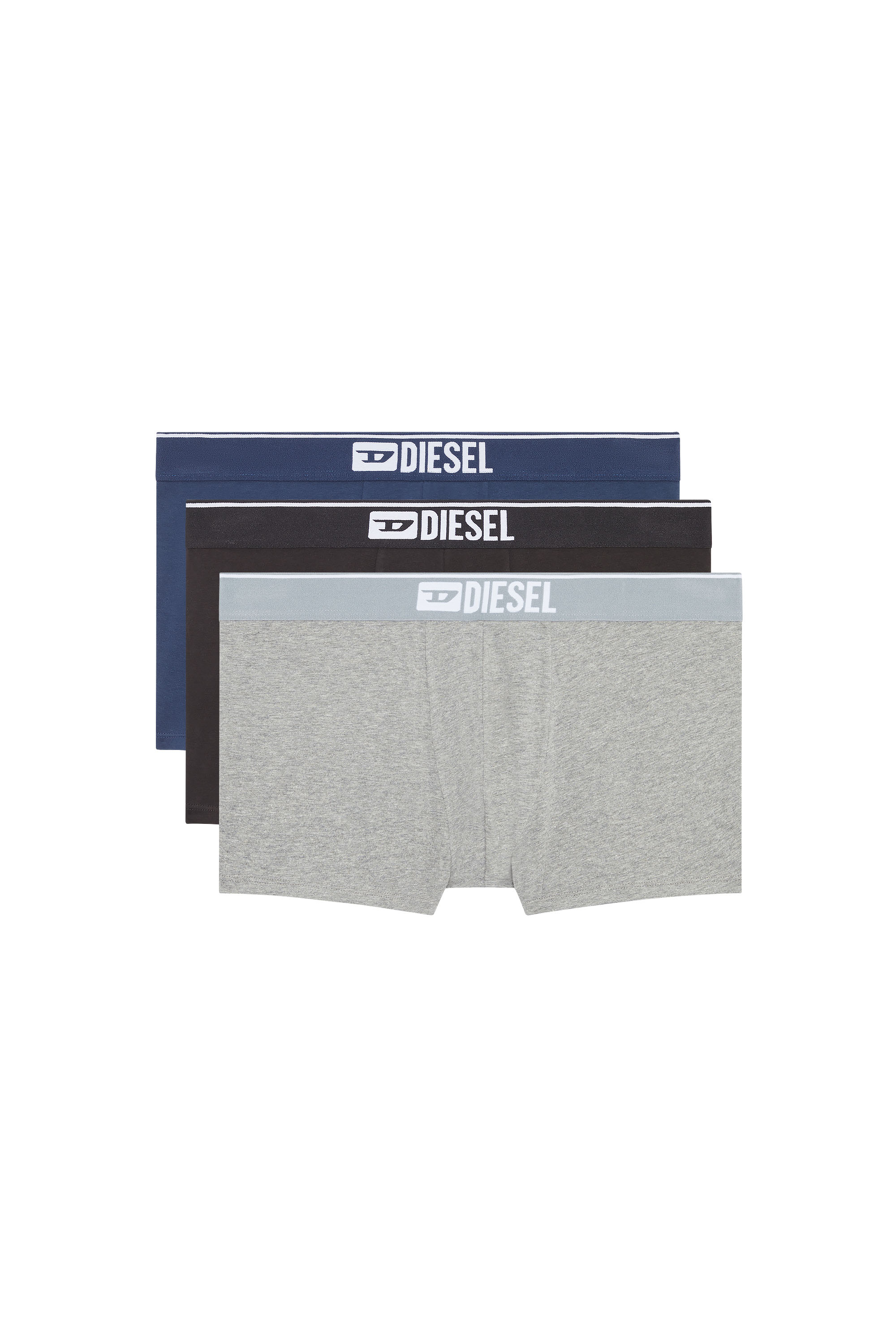 UMBX-DAMIENTHREEPACK, Grey/Black - Trunks