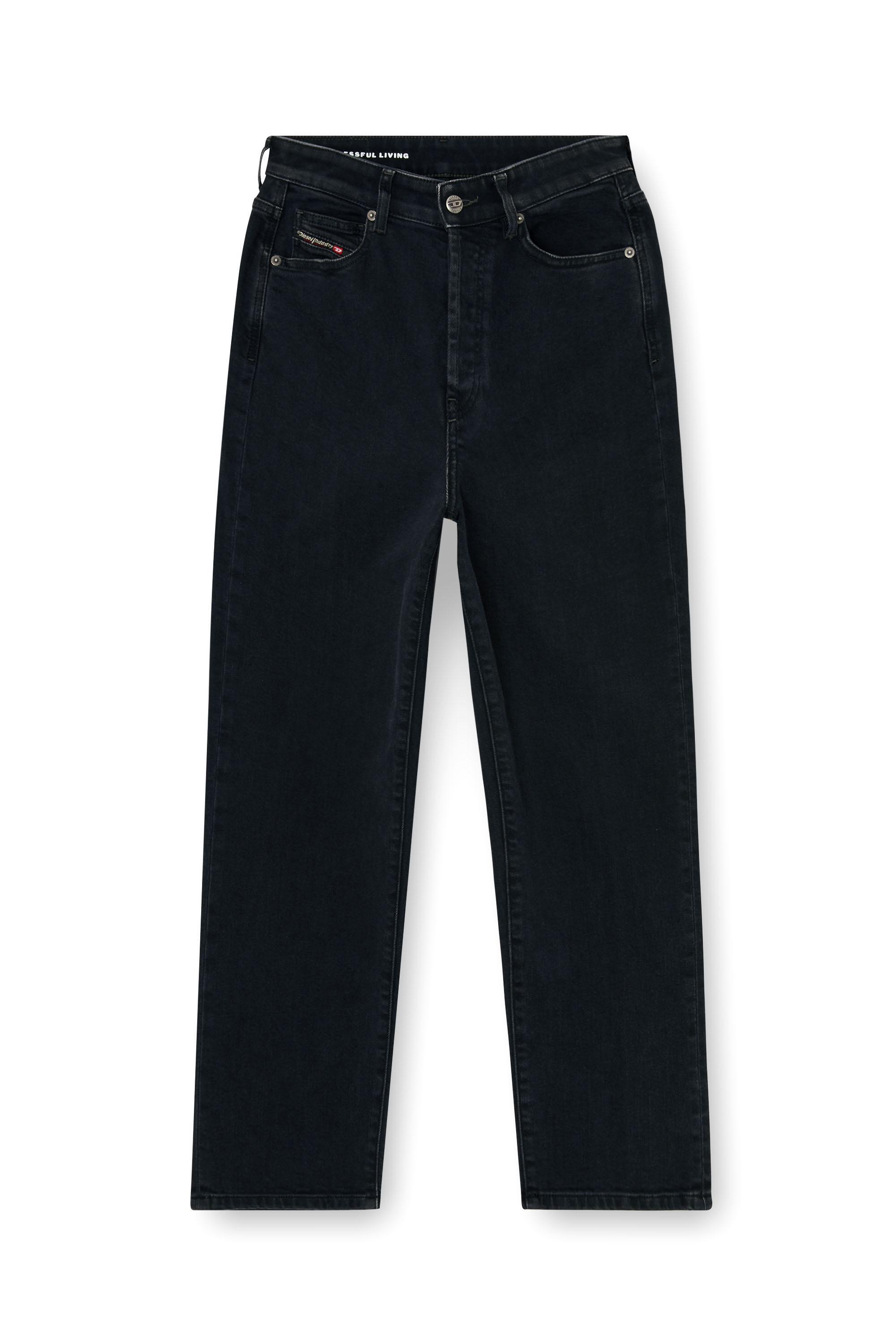 Diesel - Woman's Regular Jeans 1981 D-Went 09N89, Black/Dark grey - 6