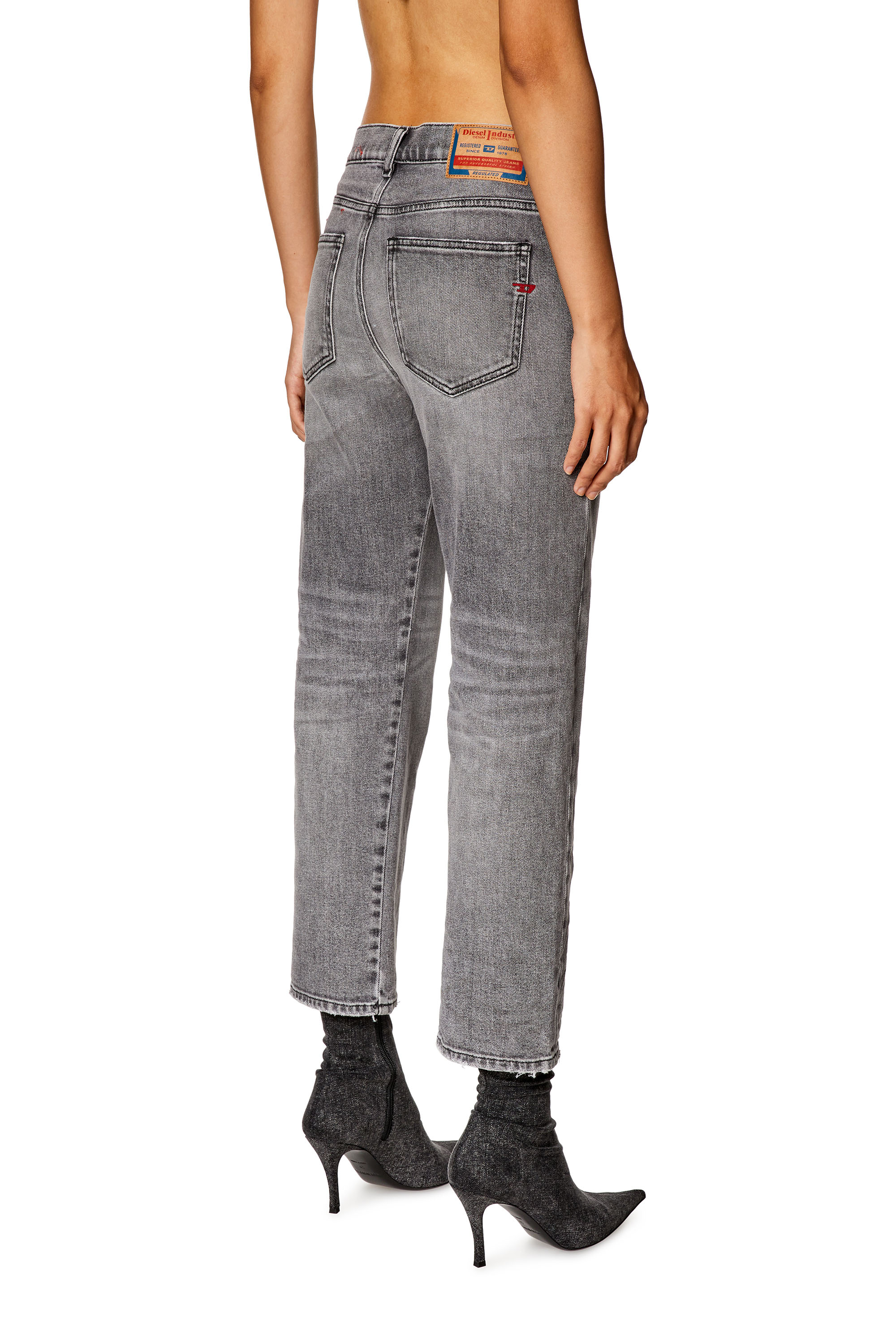 Diesel - Woman Boyfriend Jeans 2016 D-Air 09H47, Grey - Image 4