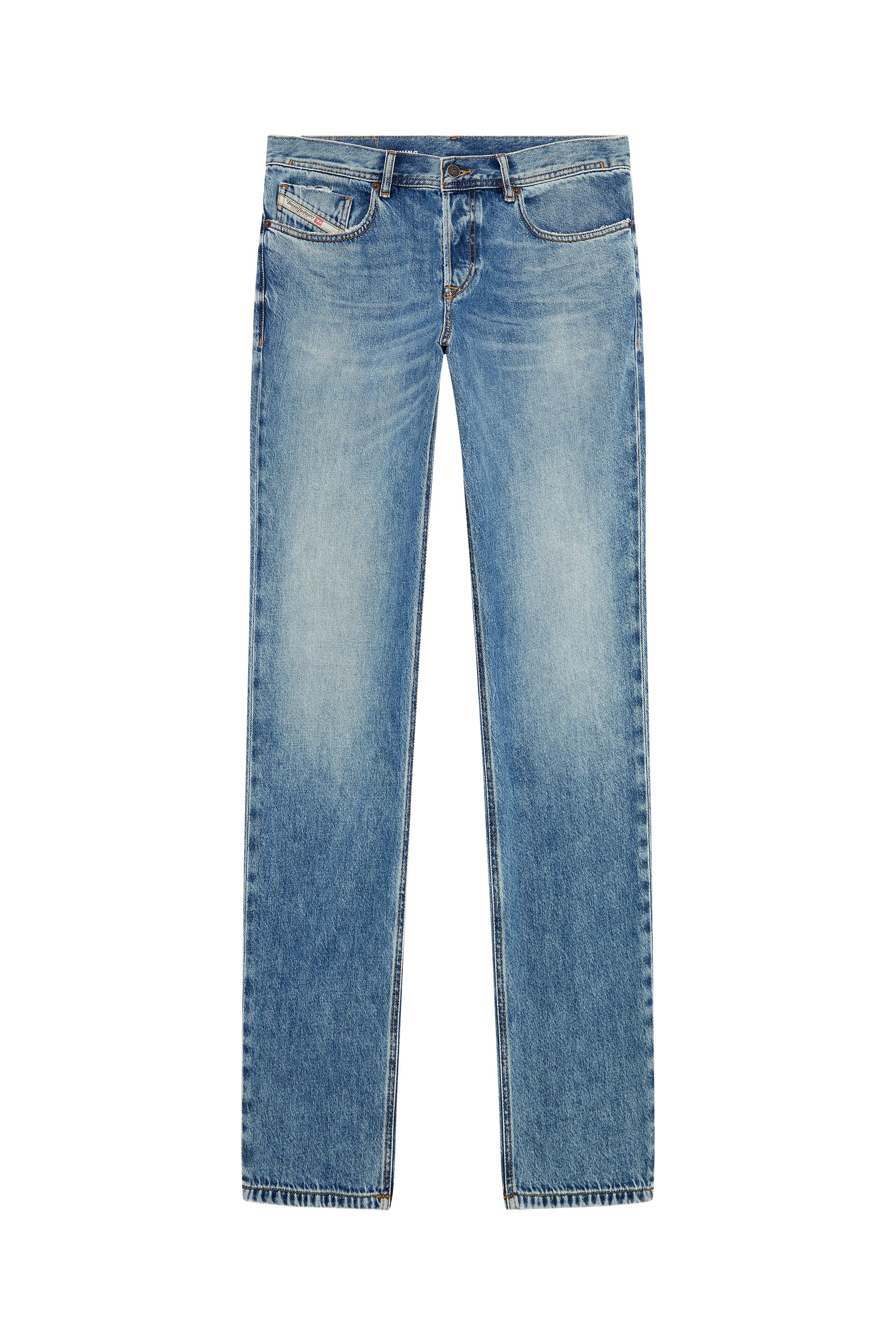 Diesel - Man Tapered Jeans 2023 D-Finitive 09H95, Medium blue - Image 5