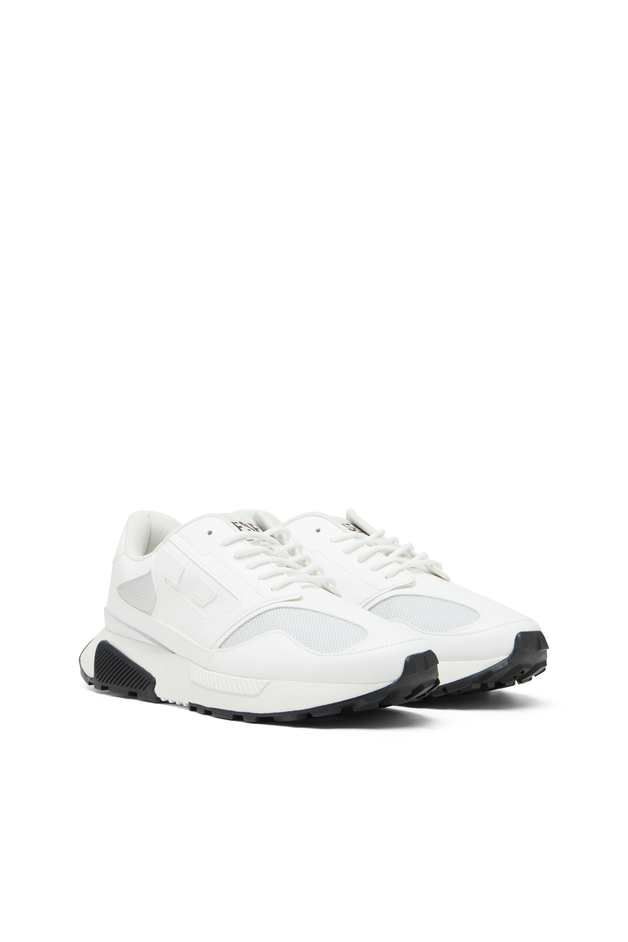 Diesel - S-TAME-D RUNNING W, Woman's Sneakers in mesh and PU in White - 2