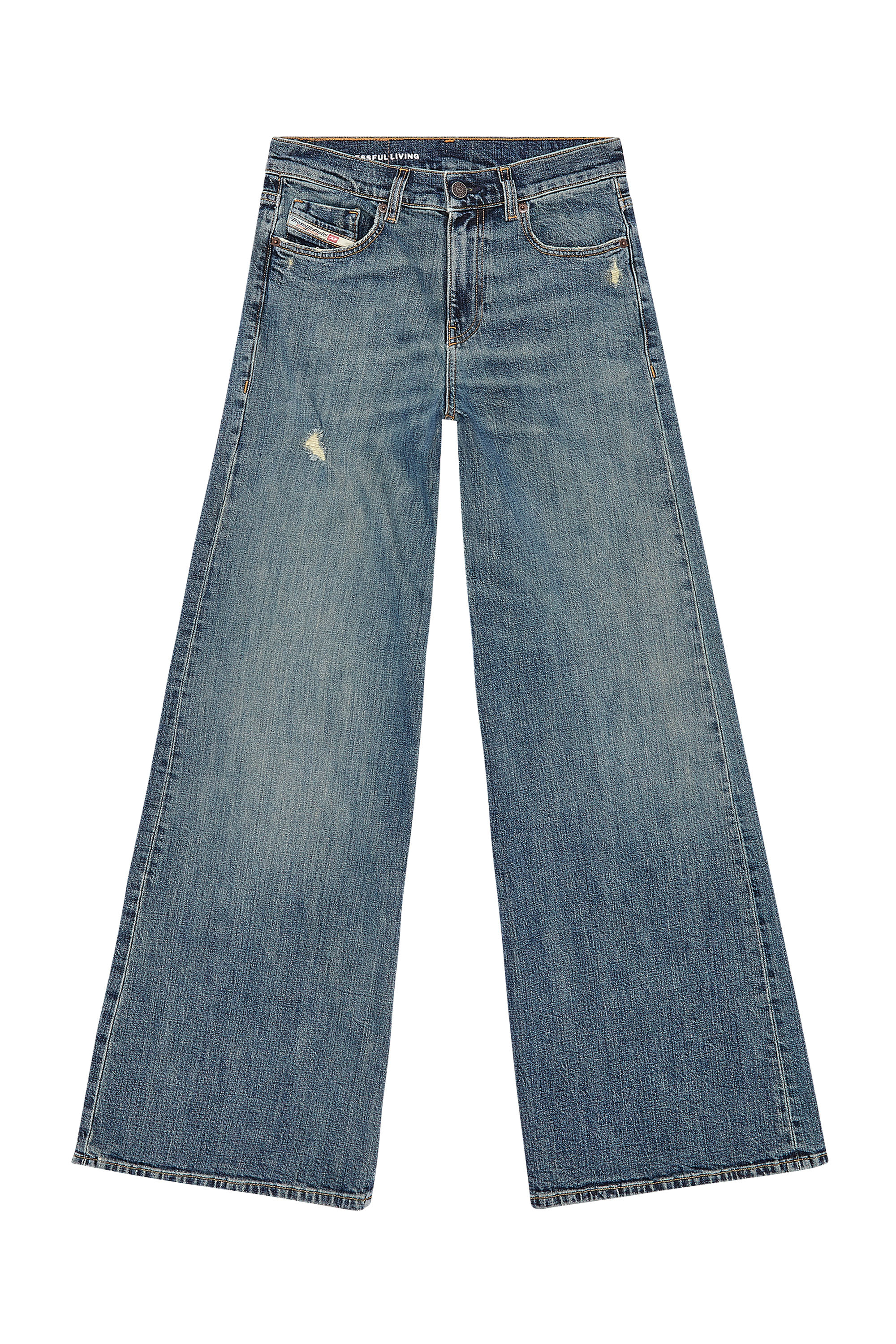 Diesel - Woman Bootcut and Flare Jeans 1978 D-Akemi 0DQAC, Medium blue - Image 5