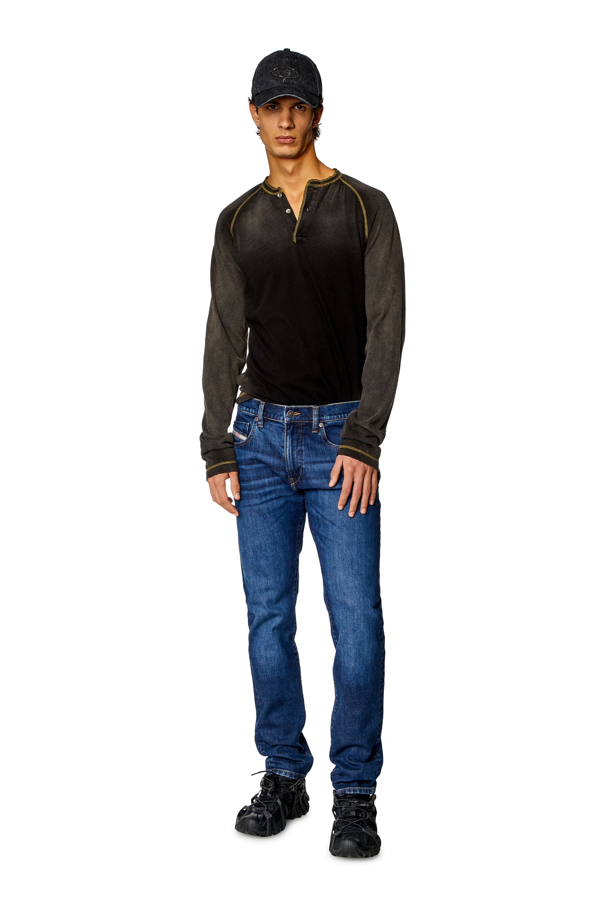 Diesel - Man Slim Jeans 2019 D-Strukt 0PFAZ, Dark Blue - Image 1