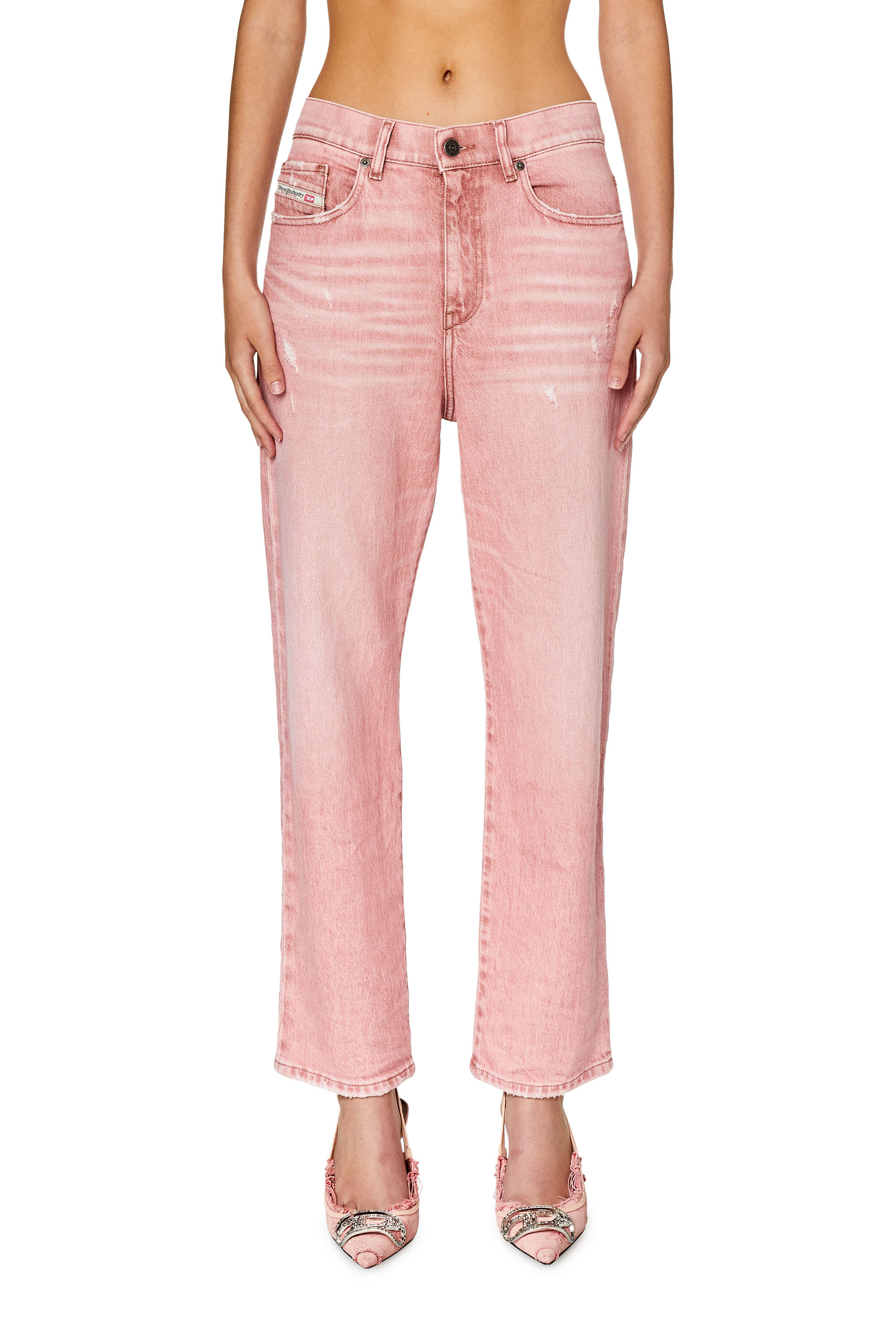 Diesel - Boyfriend Jeans 2016 D-Air 09G52, Pink - Image 2