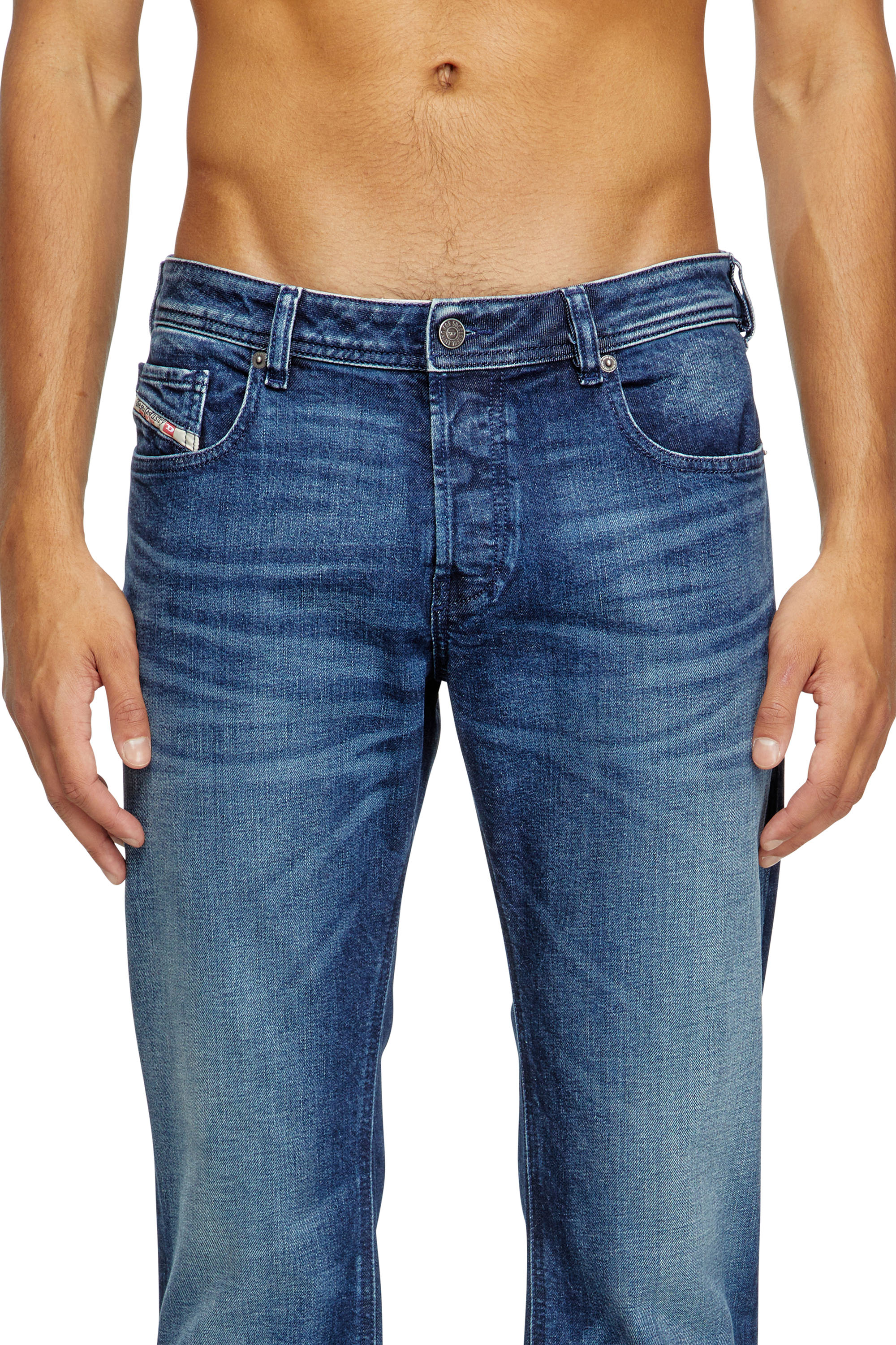 Bootcut Jeans 2007 Zatiny 09L51, Dark Blue Diesel - Man's Bootcut Jeans 2007 Zatiny 09L51, Dark Blue - 5