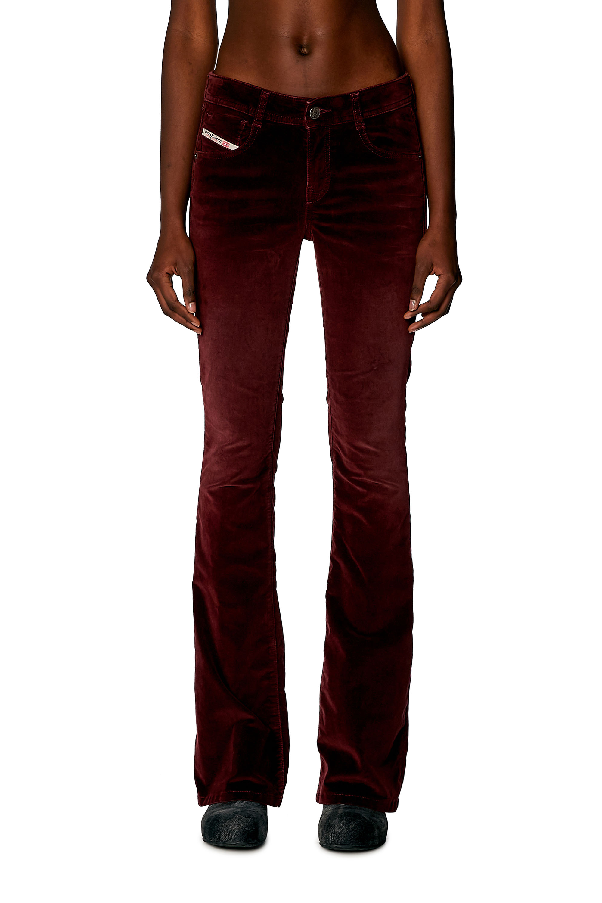 Diesel - Woman Bootcut and Flare Jeans 1969 D-Ebbey 003HL, Red - Image 1
