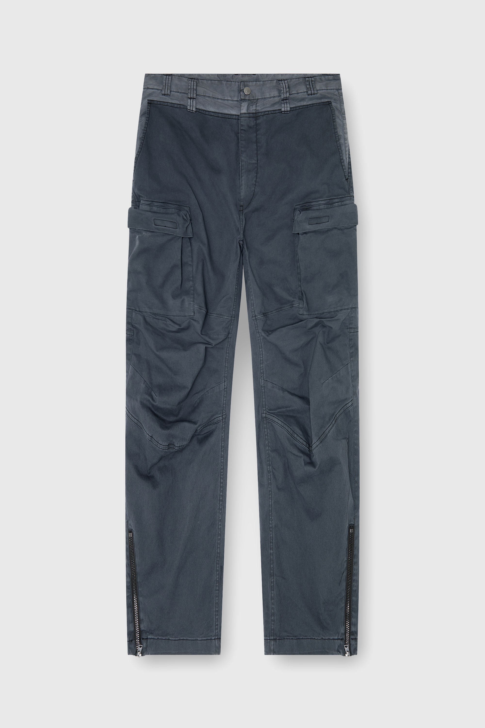 Diesel - P-DELLS, Man's Cargo pants in cotton and nylon in Blue - 2