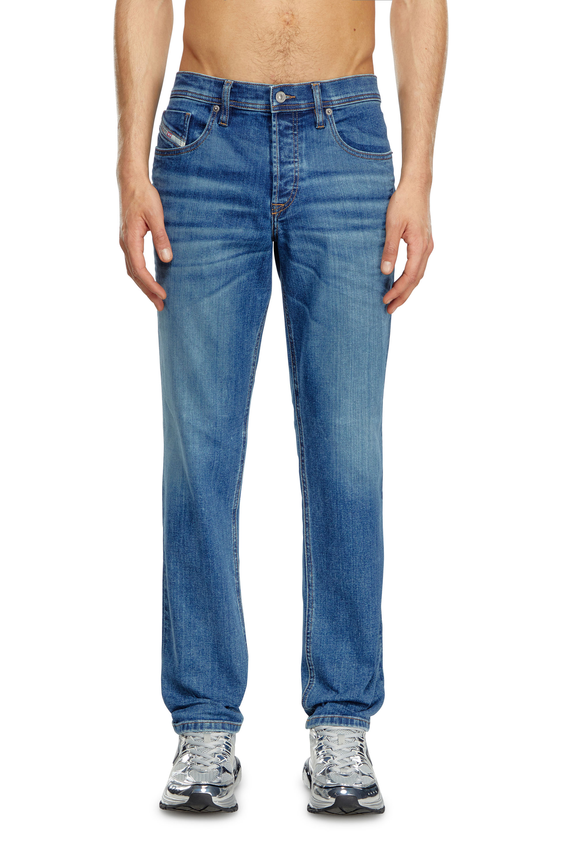 Diesel - Man's Regular Jeans 2023 D-Finitive 0GRDP, Medium blue - 2